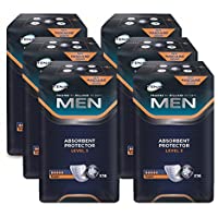 Tena Men Level 3- Protectores anatómicos para hombre- paquete de 96 unidades